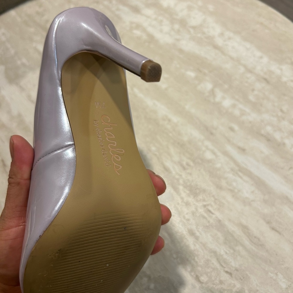 Charles by Charles David Women's Lavender Heels - Picture 7 of 9